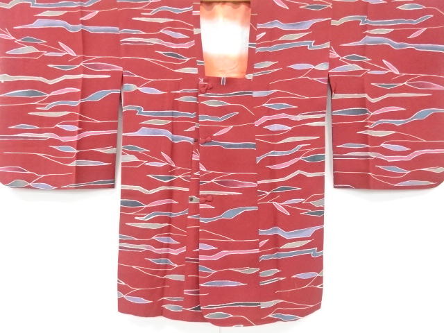 JAPANESE MICHIYUKI COAT / ABSTRACT PLANTS